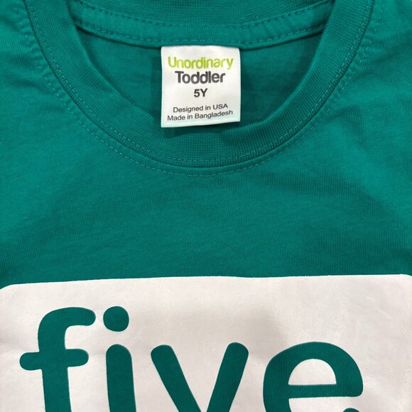 Toddler T-Shirts - Set of 5 - Size 5T - Sports - Bugs - Nautica - Jumping Beans - Picture 7 of 16